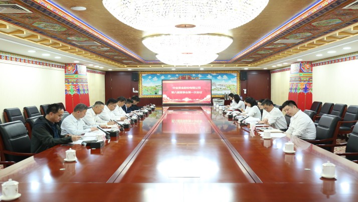 中金黃金召開第八屆董事會第一次會議
